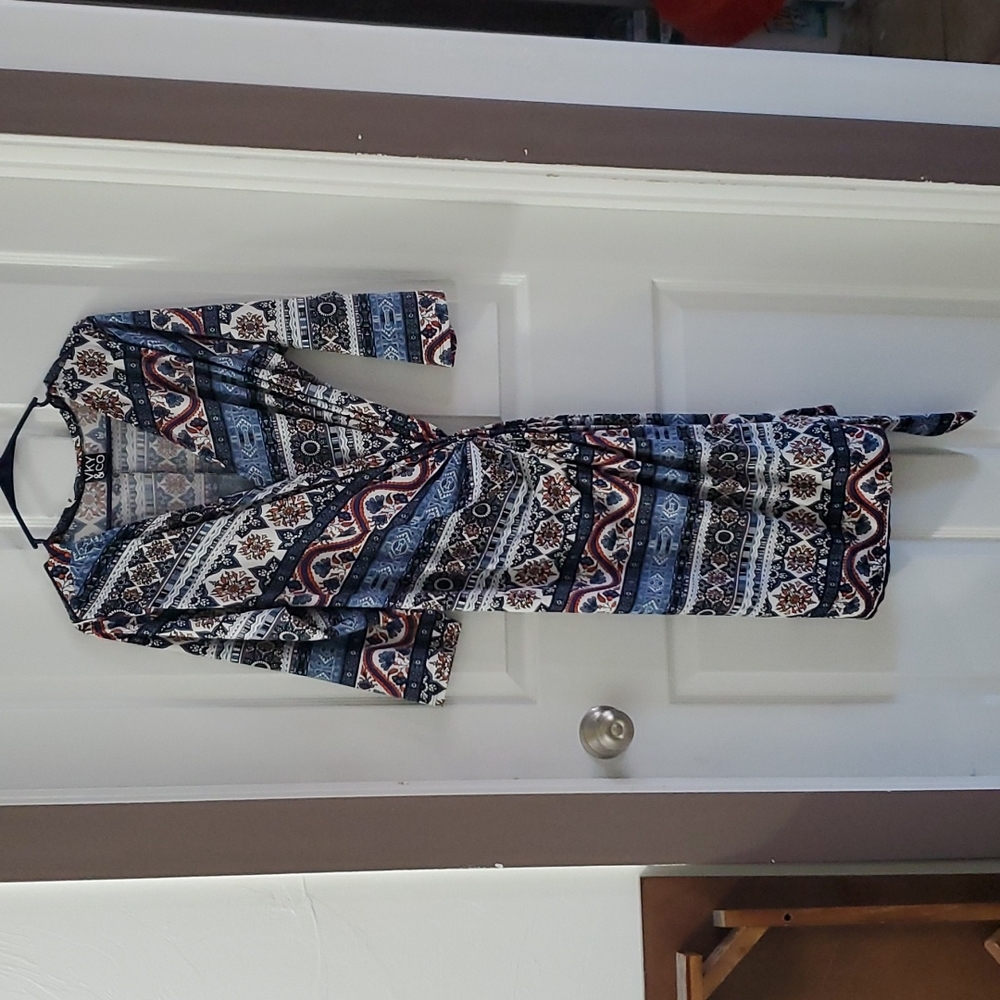 Zulily VKY&CO wrap dress, 1X